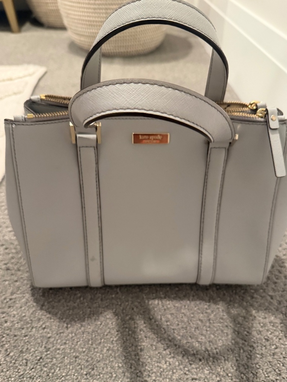 Kate Spade Small Louden Newberry Lane Lightsmoke